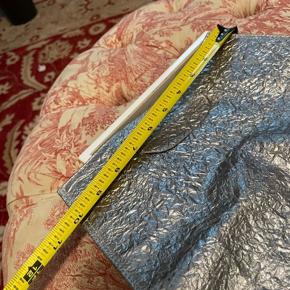 Daniella Lehavi Metallic Crinkle Handbag - Picture 7 of 9